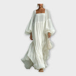 Αέρινο φόρεμα με εκλεπτυσμένη minimal αισθητική