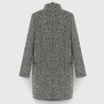 Αντιγόνη - Κομψό μακρύ παλτό με διαχρονική γραμμή και πολυτελή αίσθηση