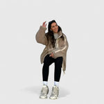 Γαλήνη - Μαλακό και άνετο ζεστό μπουφάν με κομψή γραμμή