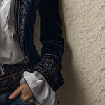 Σοφία - Βελούδινο Σακάκι με Κέντημα