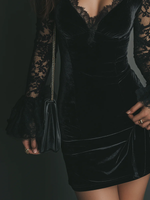 Ευθαλία - Μίνι φόρεμα από βελούδο