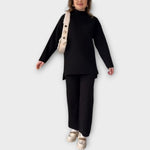 Πλεκτό Σετ με Χαλαρή Εφαρμογή