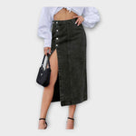 Μάξι Φούστα με Κουμπιά